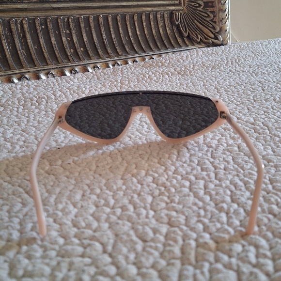 EMILIO PUCCI EP0043 Sunglasses In Shiny Pink / Smoke Mirror Org $298